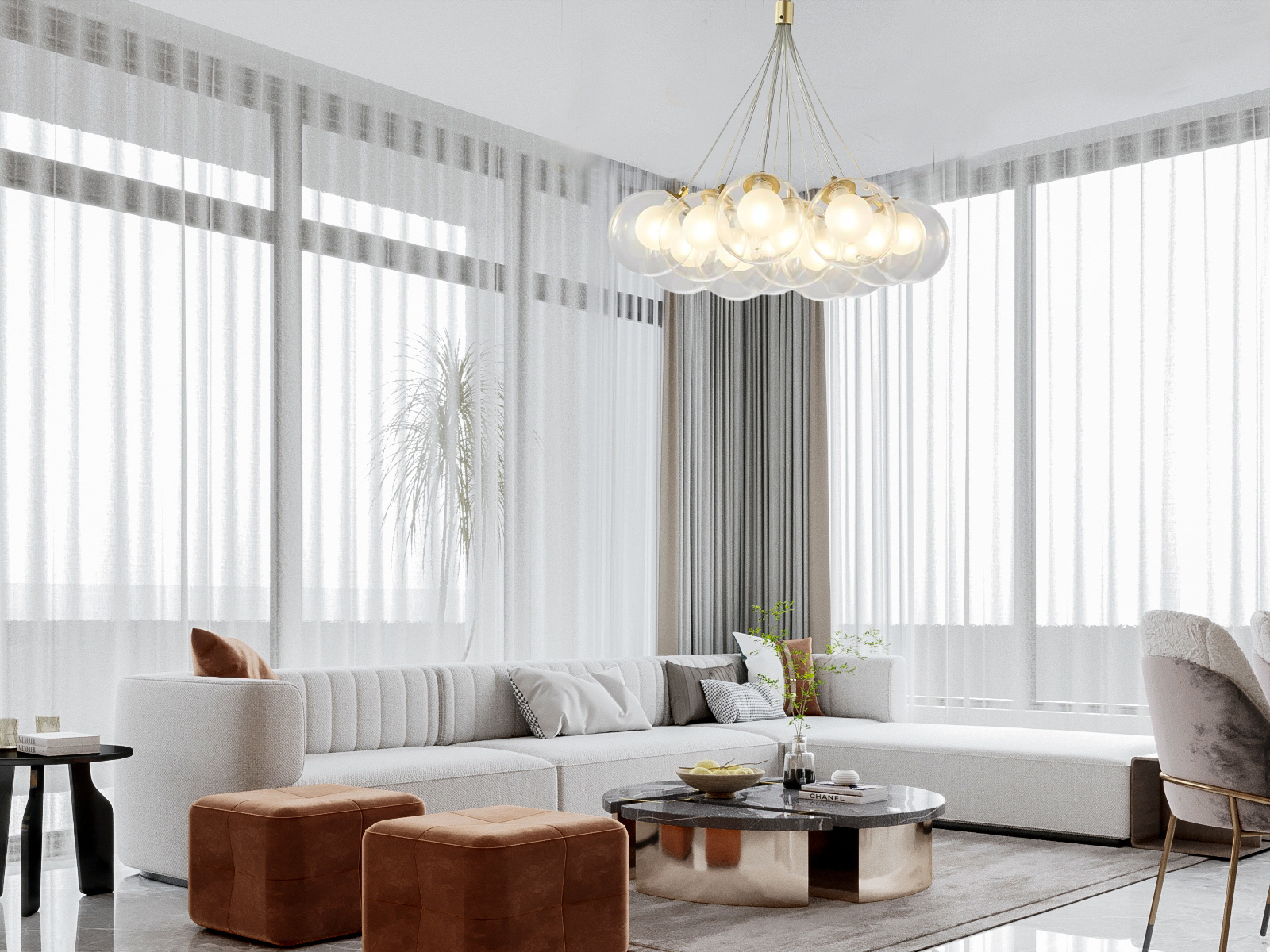 Люстра Milosh tendence 0792CL-12GD