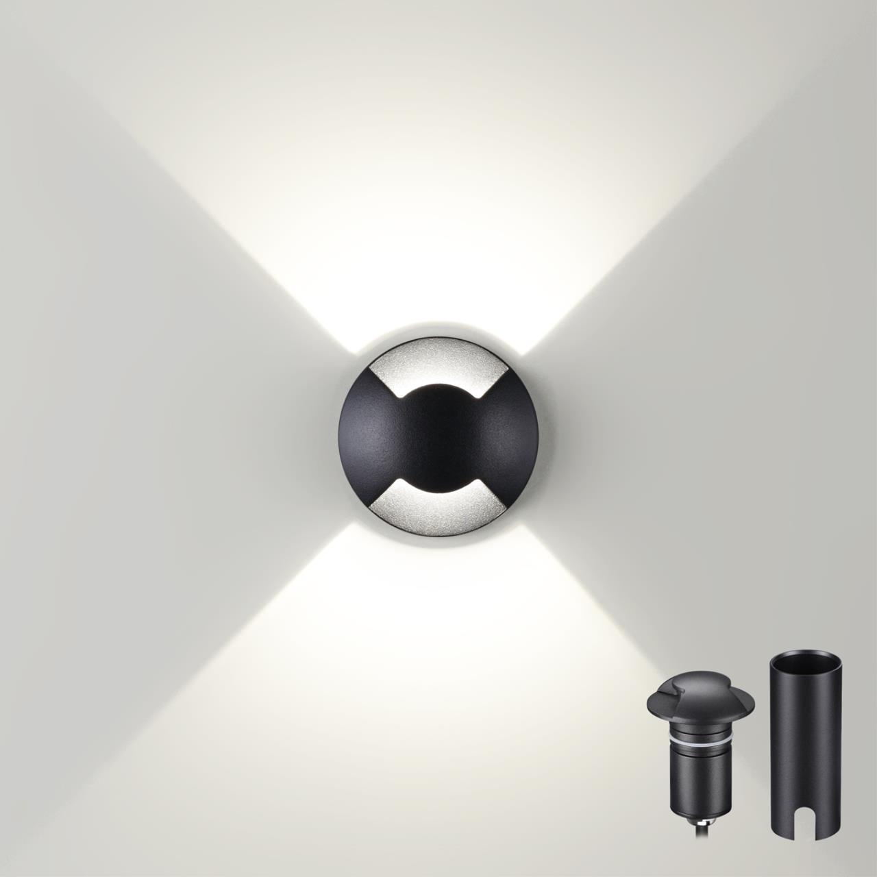 Встраиваемый грунтовый светильник Odeon Light 6662/2GL