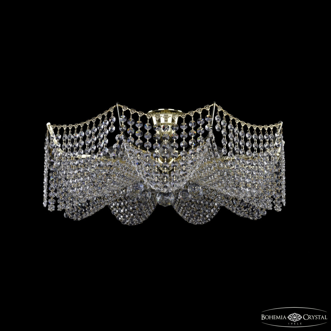 Потолочный светильник хрустальный 77081/58 G Bohemia Ivele Crystal