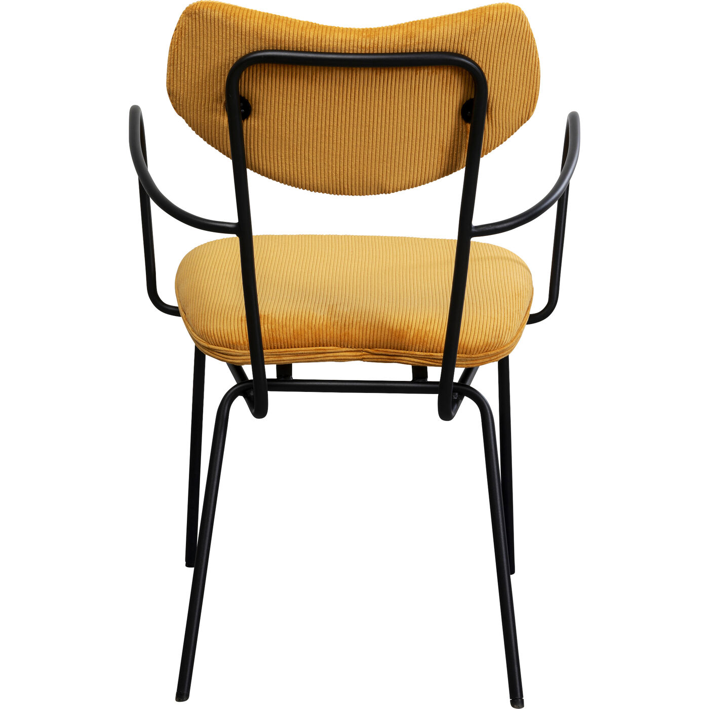 Стул с подлокотниками Viola Yellow KARE 87469