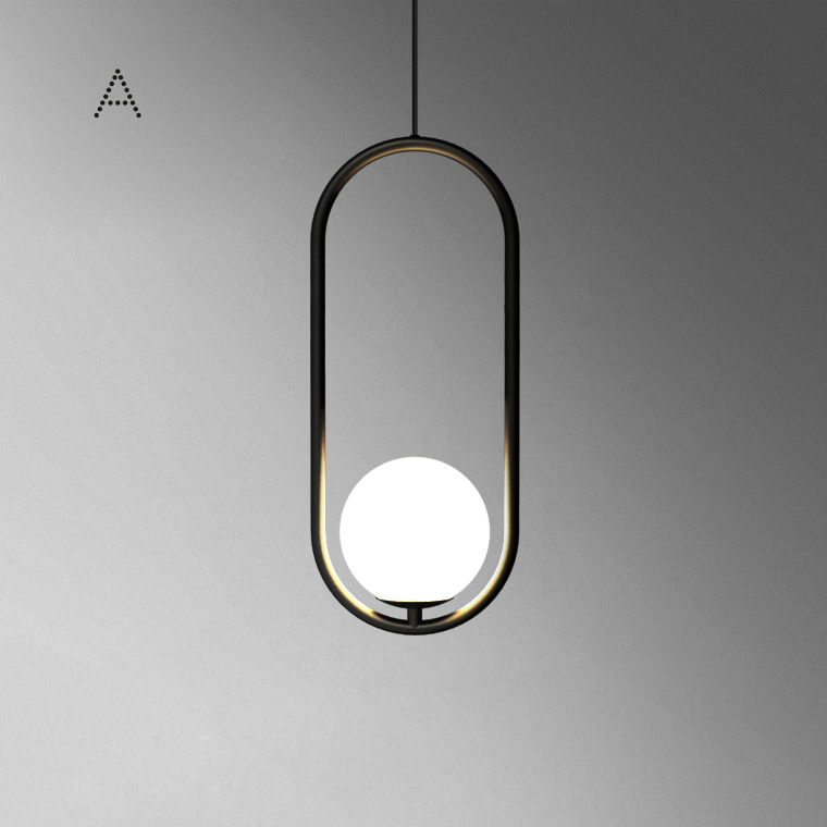 Подвесной светильник Matthew McCormick Studio MILA Pendant black by ImperiumLoft