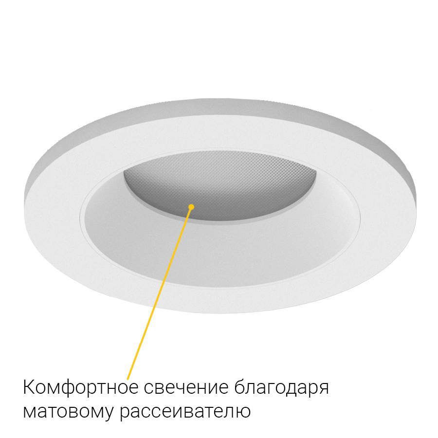 Встраиваемый светодиодный светильник Ledron DL73026-3/5W