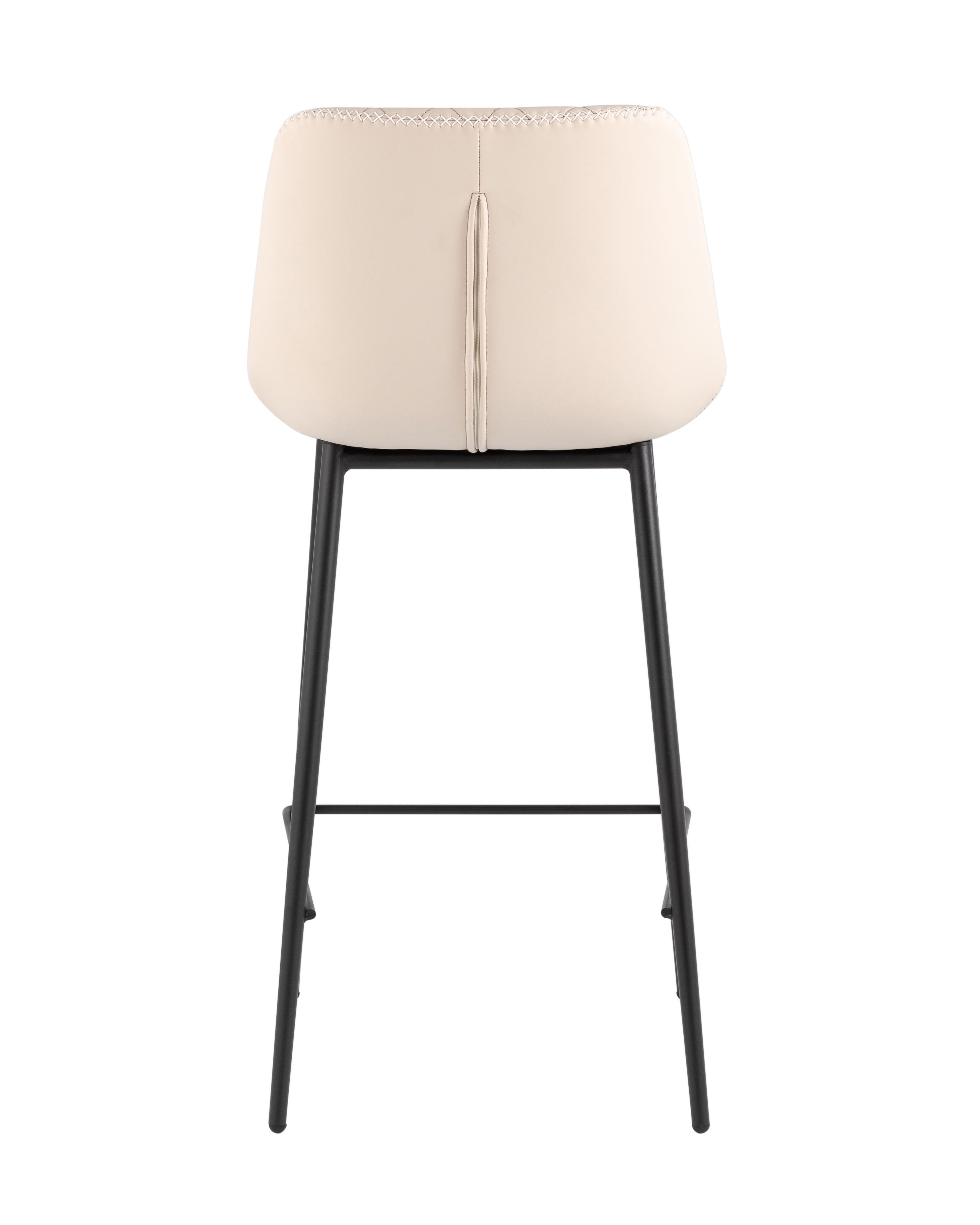 Стул барный Arch экокожа светло-серый Stool Group