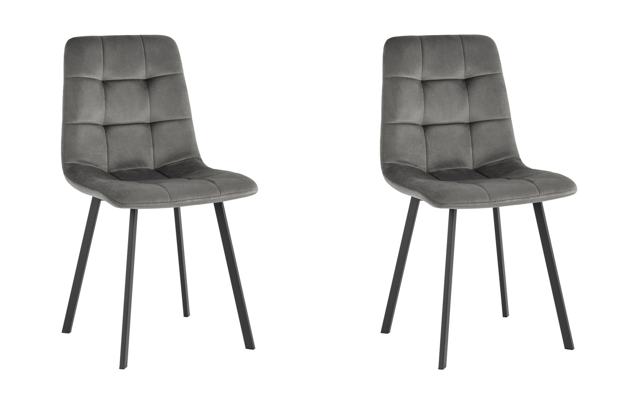 Стул Chilly велюр антрацитовый 2 шт. Stool Group