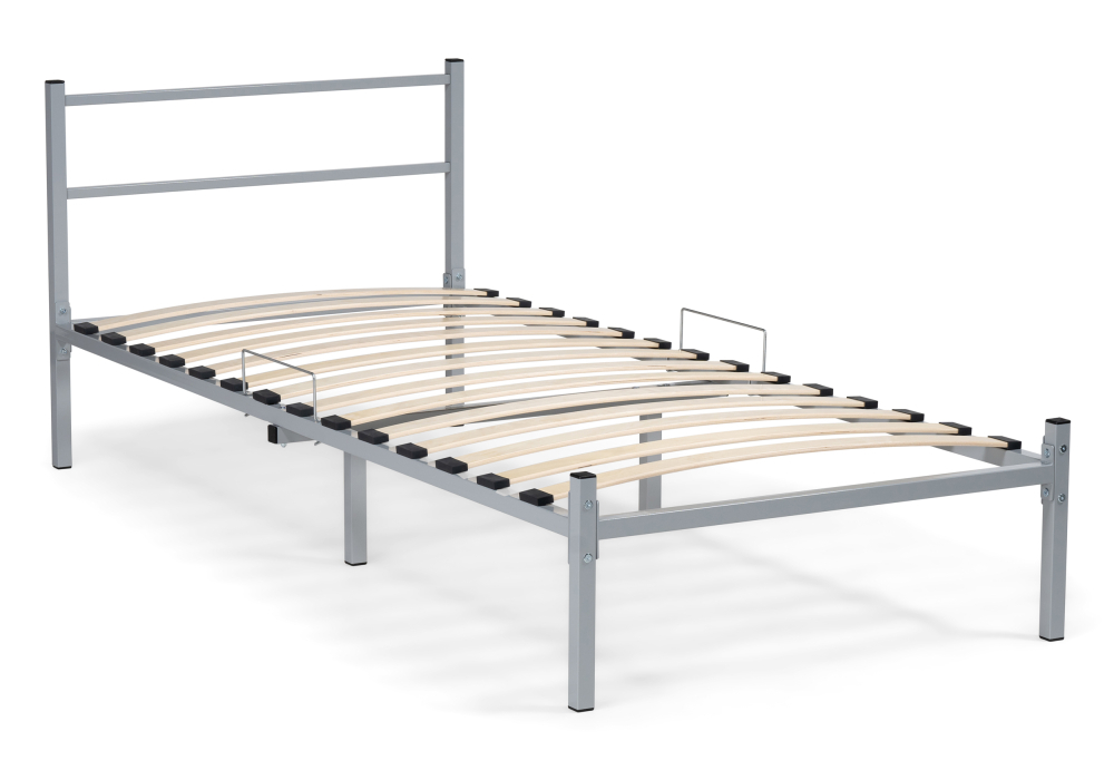 Кровать Woodville Фади 90х200 серая 462533