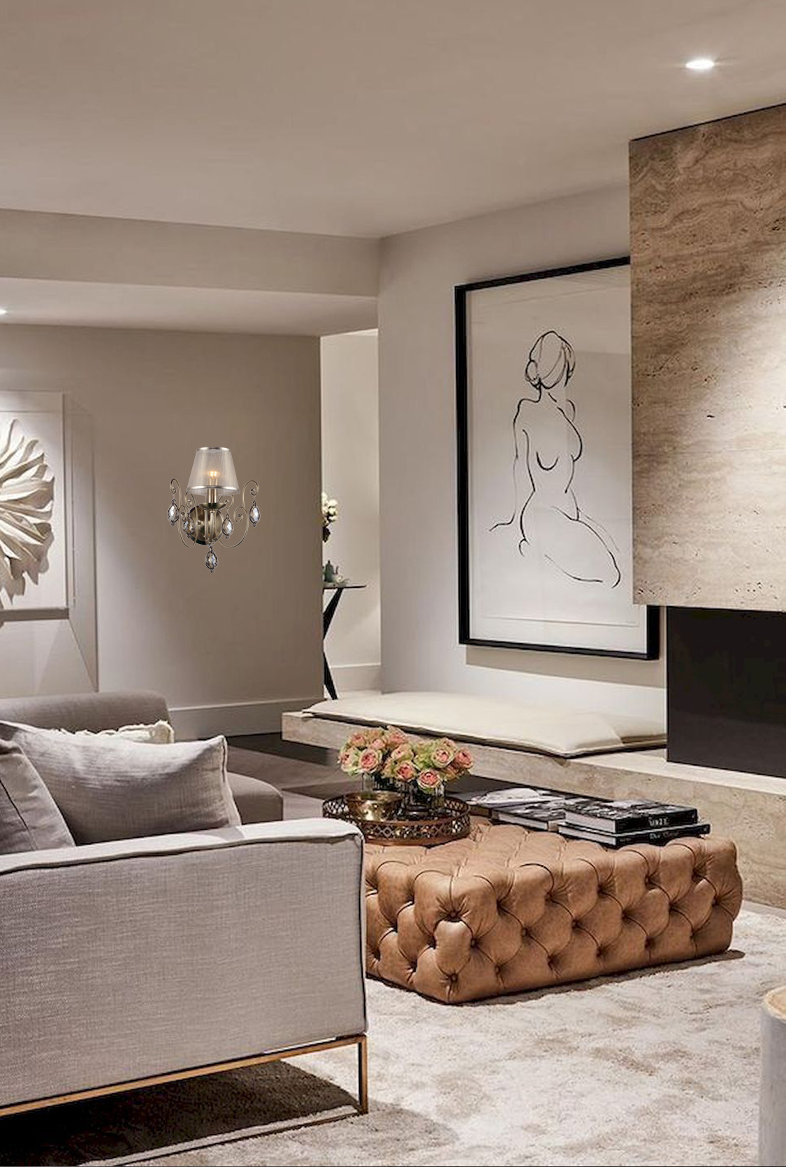 Бра Milosh 0408WL-1AB