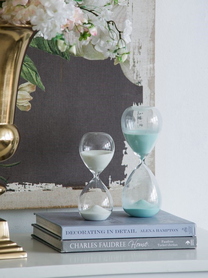 Декоративное изделие Песочные часы Glasar 73221-WHIT