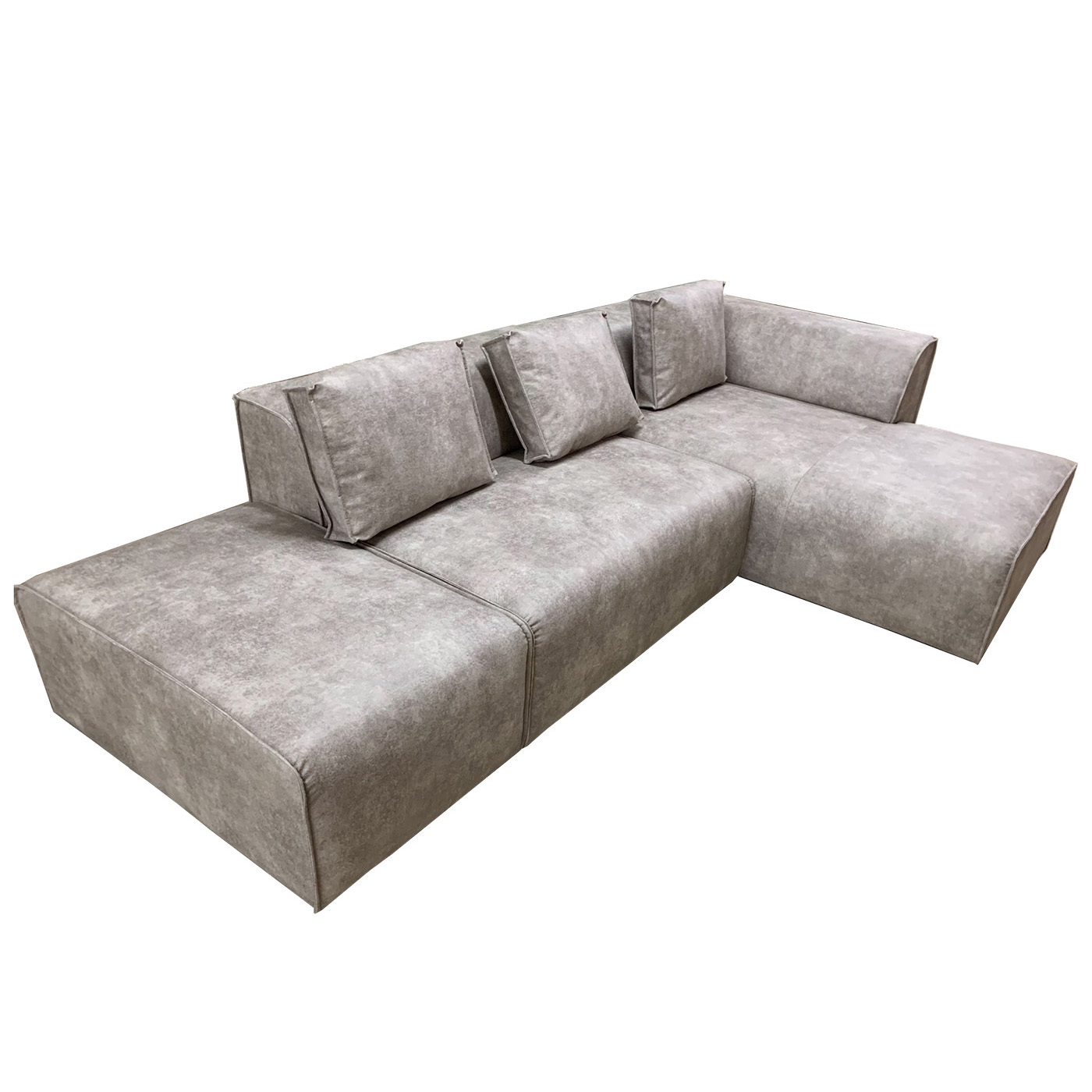 Диван угловой Ткань Иск.Замша KARE Industrial K00426