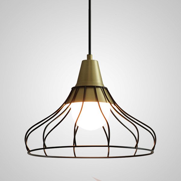 Подвесной светильник GRID4 D32.5 Black by ImperiumLoft