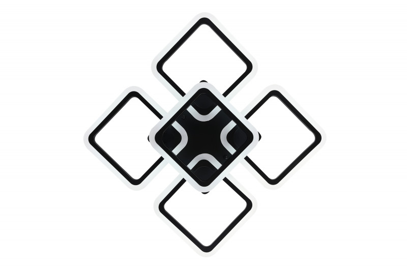 Накладная люстра Natali Kovaltseva HIGH-TECH LED LAMPS 82022 BLACK