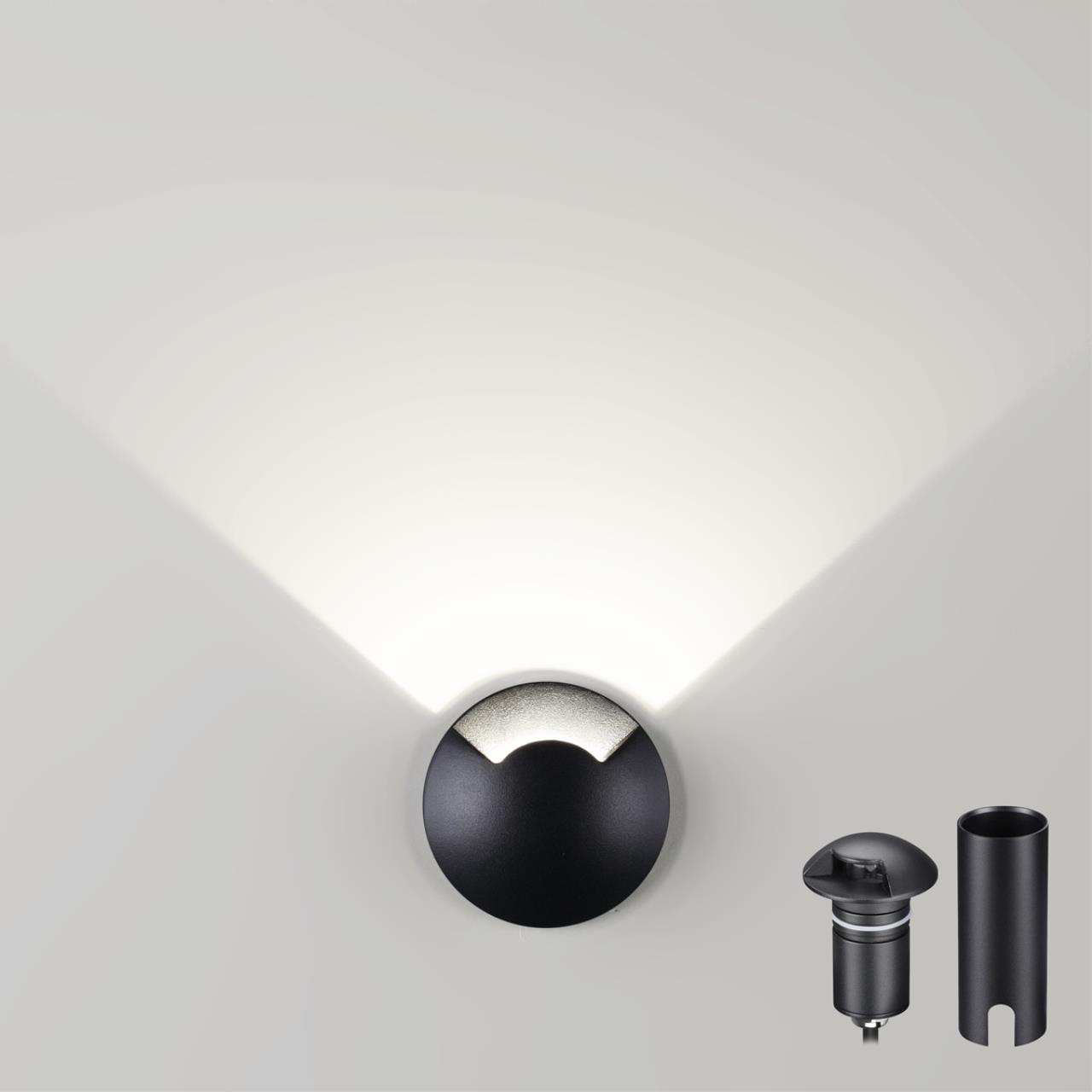 Встраиваемый грунтовый светильник Odeon Light 6662/1GL