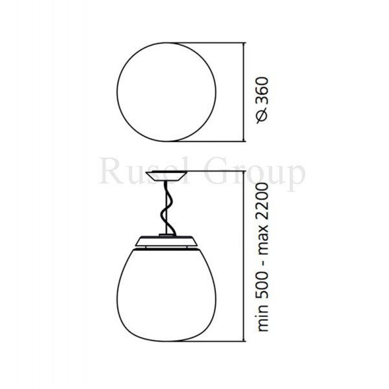 Подвесной светильник Artemide EMPATIA 36 SOSPENSIONE