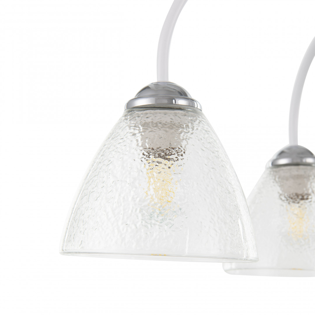 Люстра с плафонами 321410/5 CR+WH Arte Milano