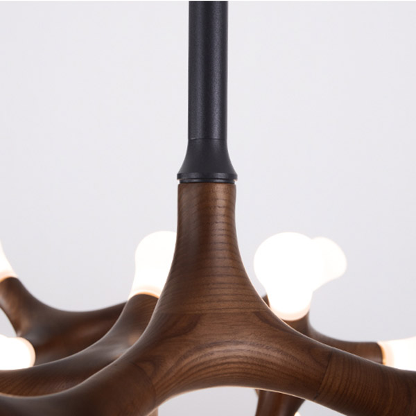 Потолочная люстра SANTANA CH D110 Light brown by ImperiumLoft