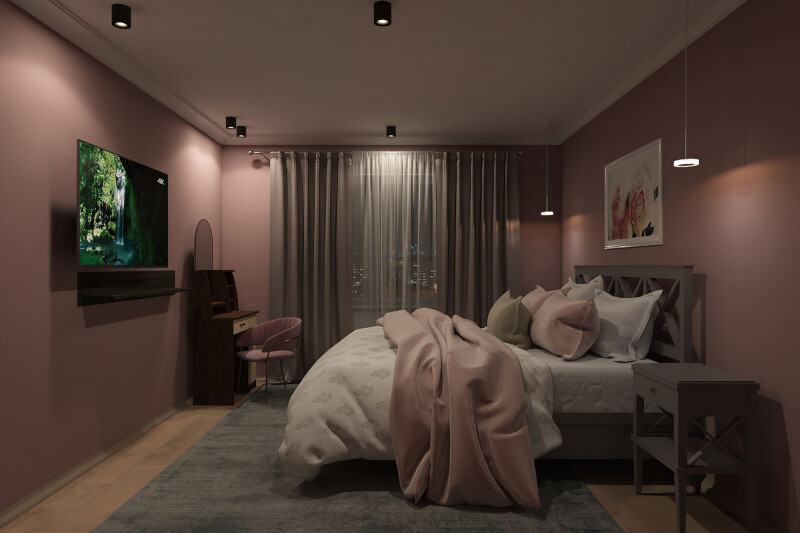 Накладной светильник Denkirs DK2001-BK