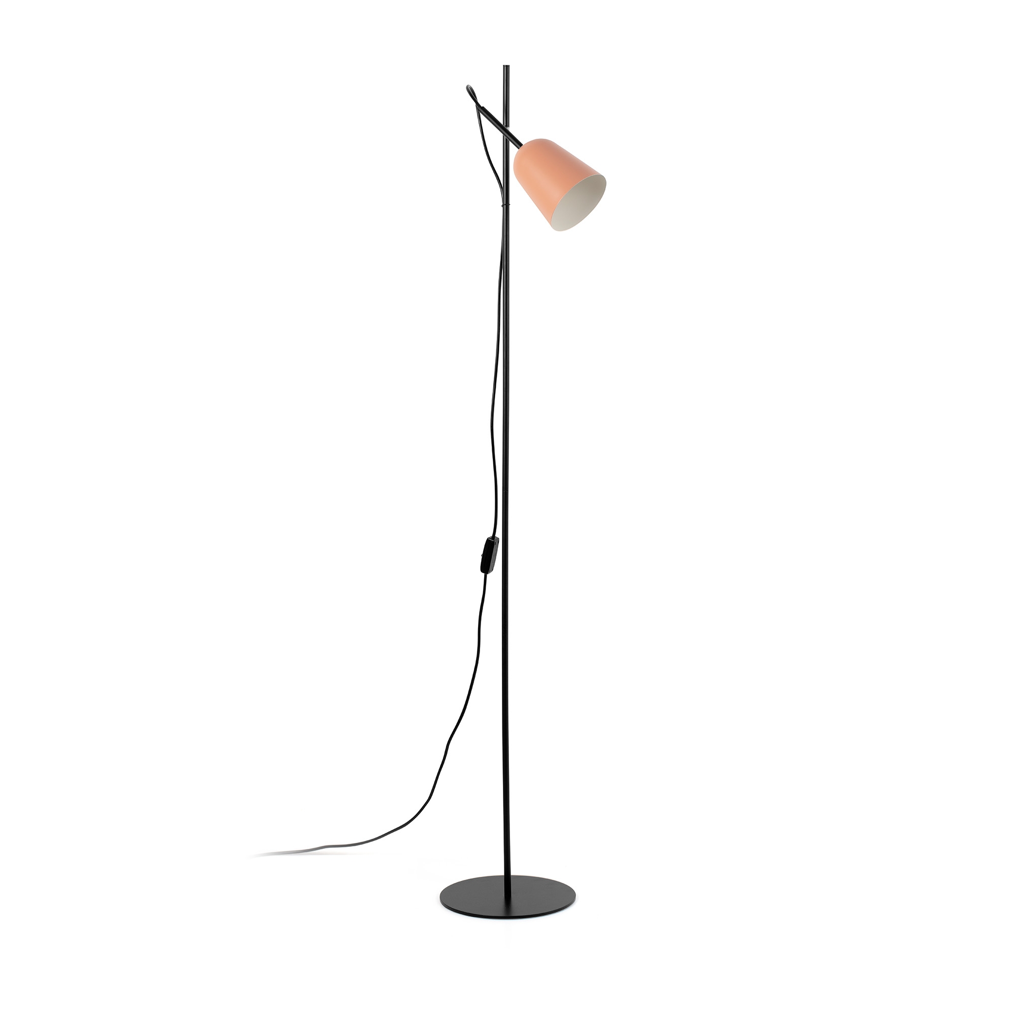 Торшер STUDIO розовый абажур 1xE14 Faro