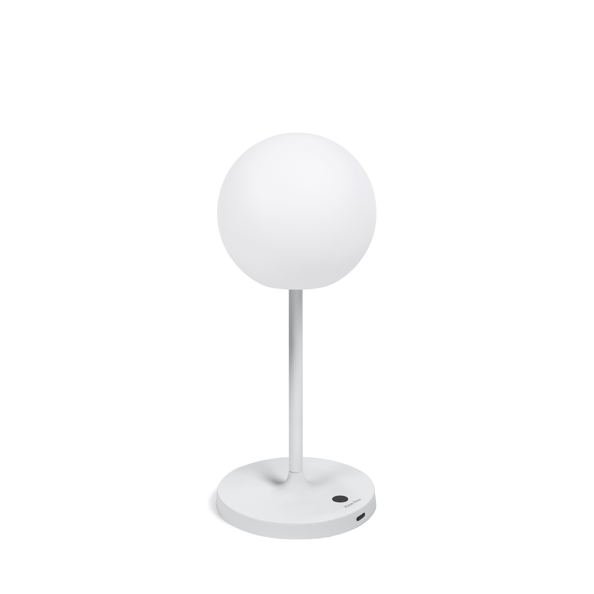 Dinesh Настольная лампа для улицы из белого металла La Forma (ex Julia Grup)