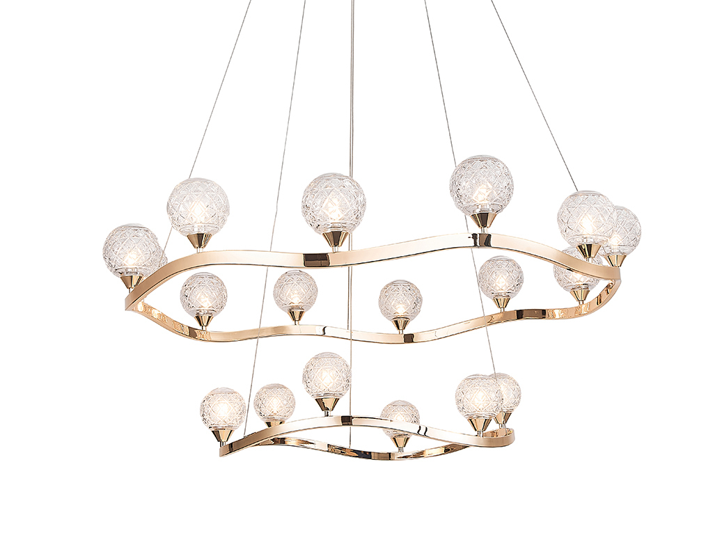 Подвесной светильник Newport 3818/S gold new