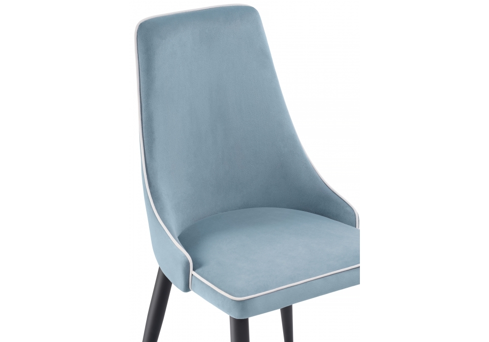 Стул Woodville Kora 1 light blue / white / black 15080