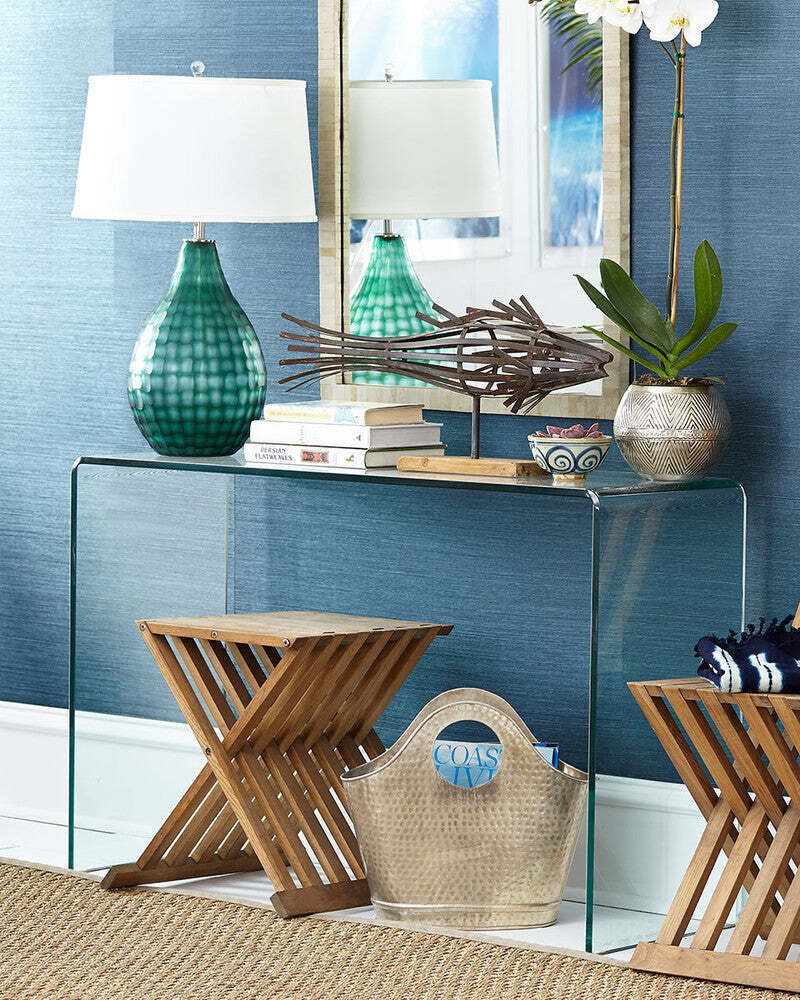 Консоль из закаленного стекла Стоктон Louvre Home LHF006