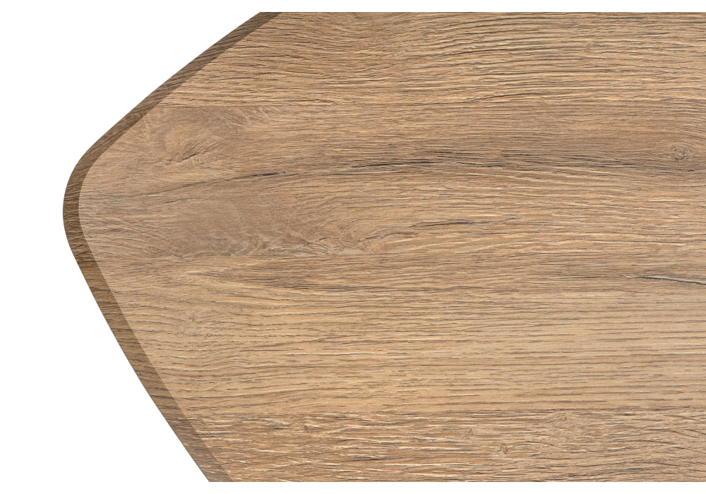 Журнальный стол Woodville Лойс мрамор белый / дуб вотан 516570