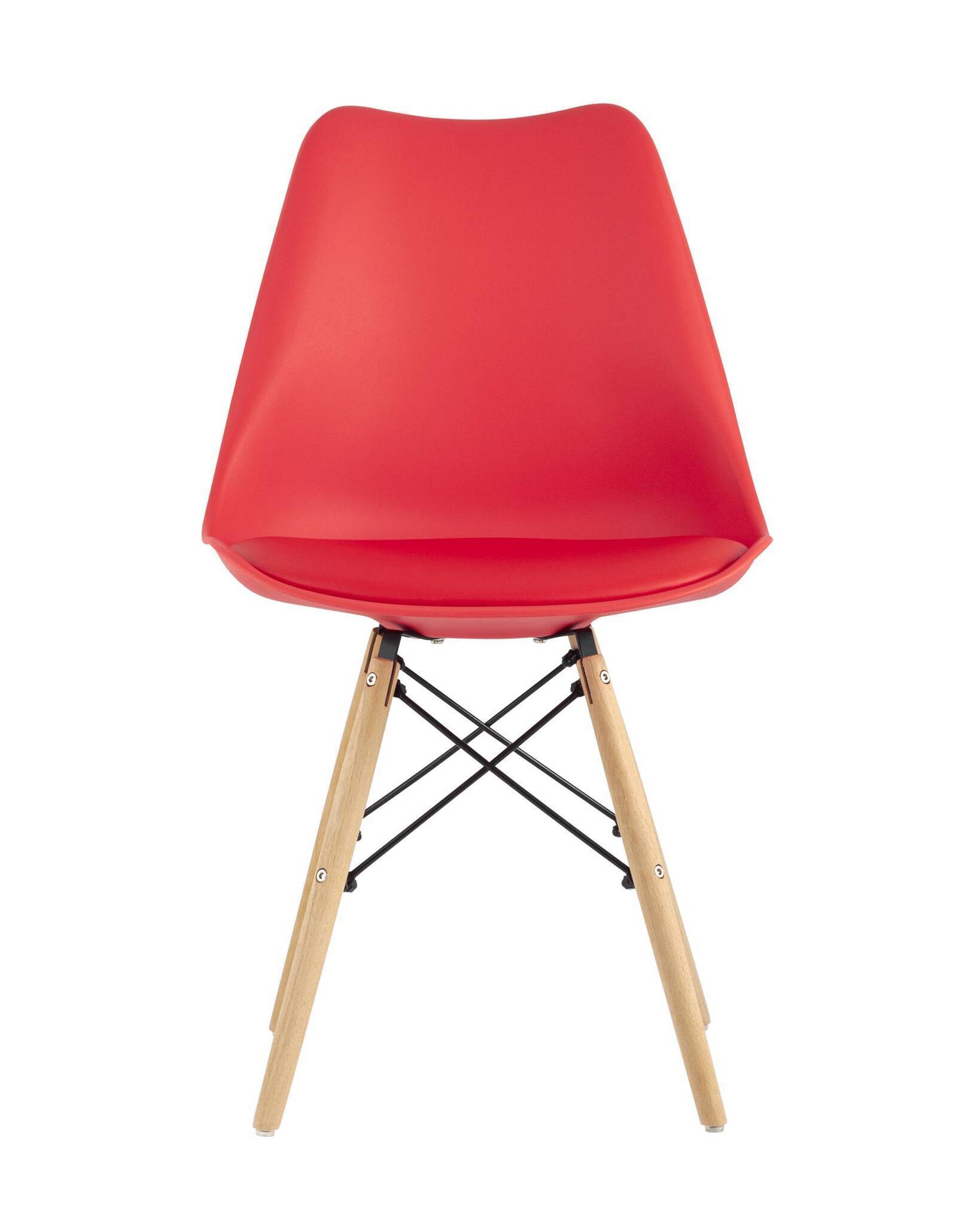 Стул Eames Soft красный Stool Group