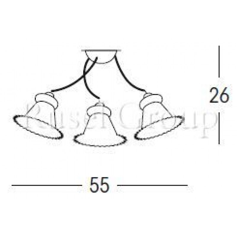 Потолочный светильник Linea Light Mami 2649