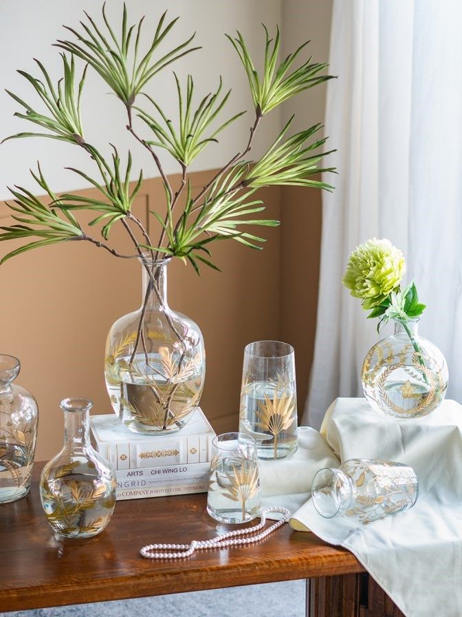 Ваза Флора Glasar 77969-DS