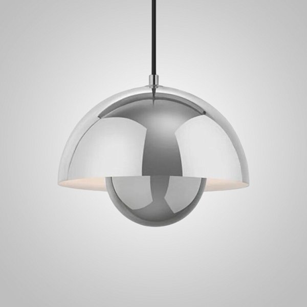 Подвесной светильник FLOWERPOT D40 Chrome by ImperiumLoft