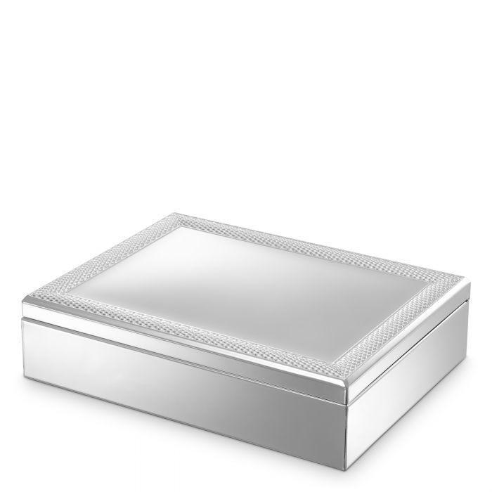 Шкатулка Eichholtz Dario silver finish 115872