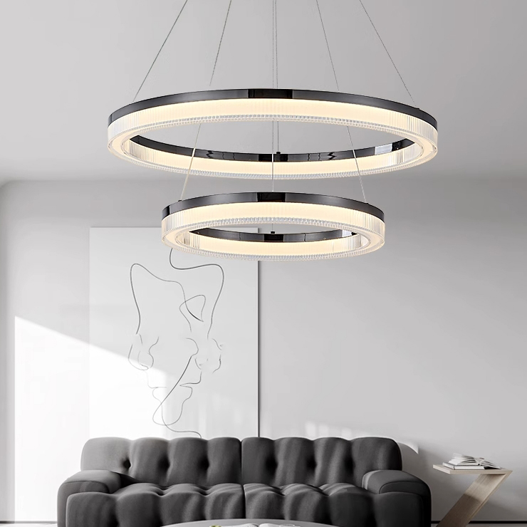 Кольцевая люстра CELLA D40+60 by ImperiumLoft