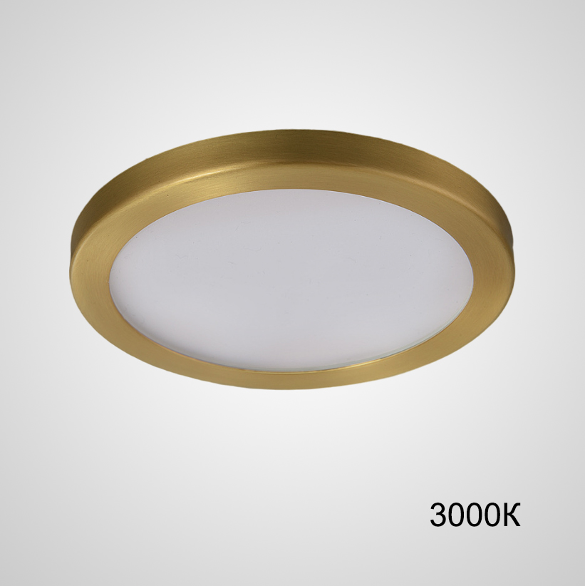 Точечный светодиодный светильник HEIN D12 Brass 3000К by ImperiumLoft