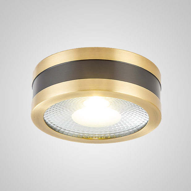 Точечный светильник MEUD D12 White Brass 5W by ImperiumLoft