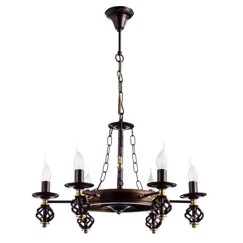 Подвесная люстра Arte Lamp A4550LM-6CK