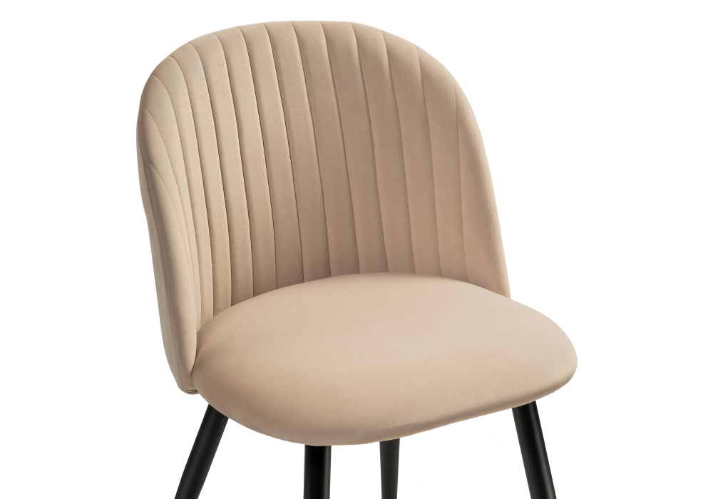 Стул Woodville Gabi 1 dark beige / black 15351