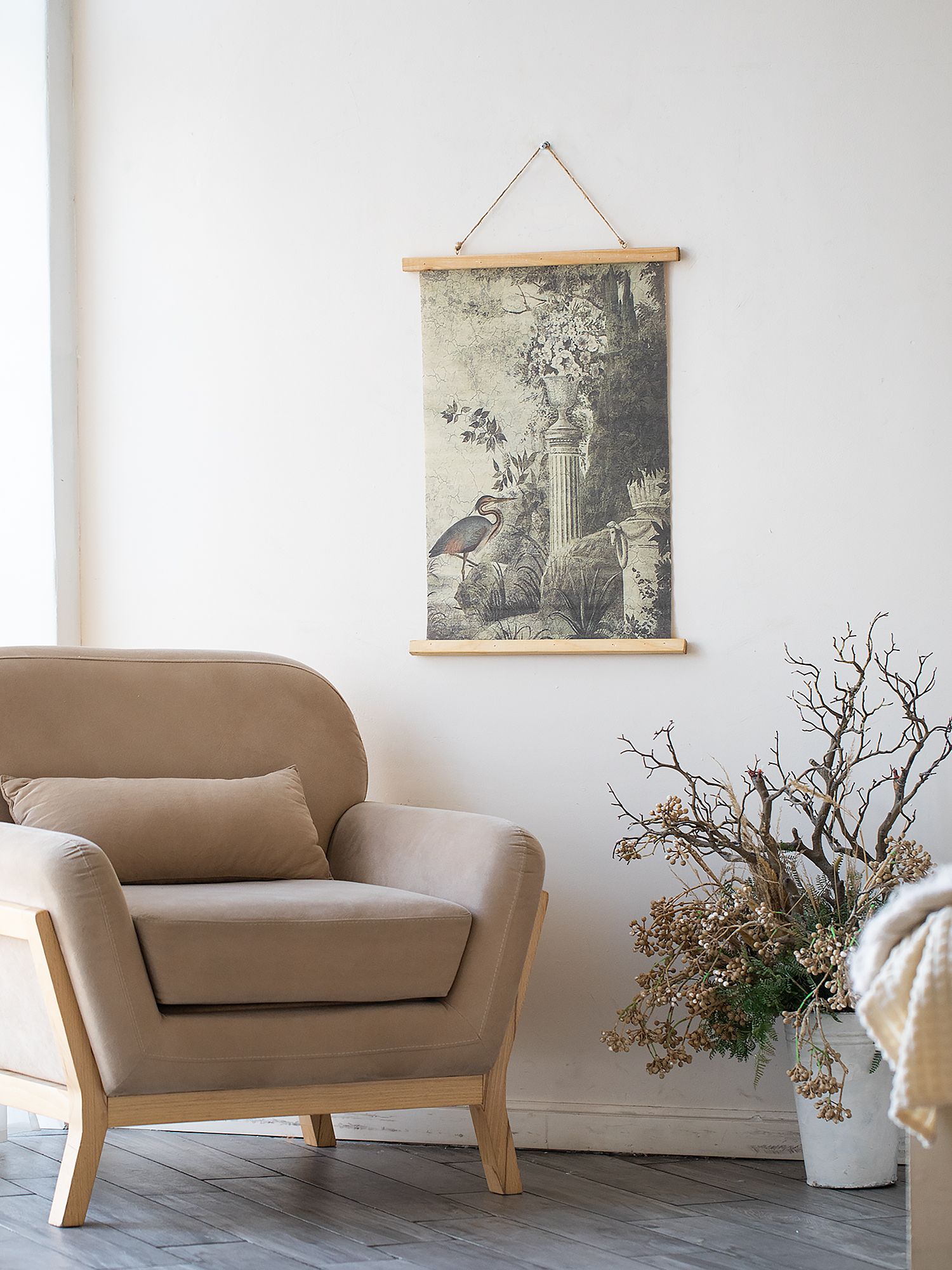 Картина подвесная "Цапля" Glasar 49-268