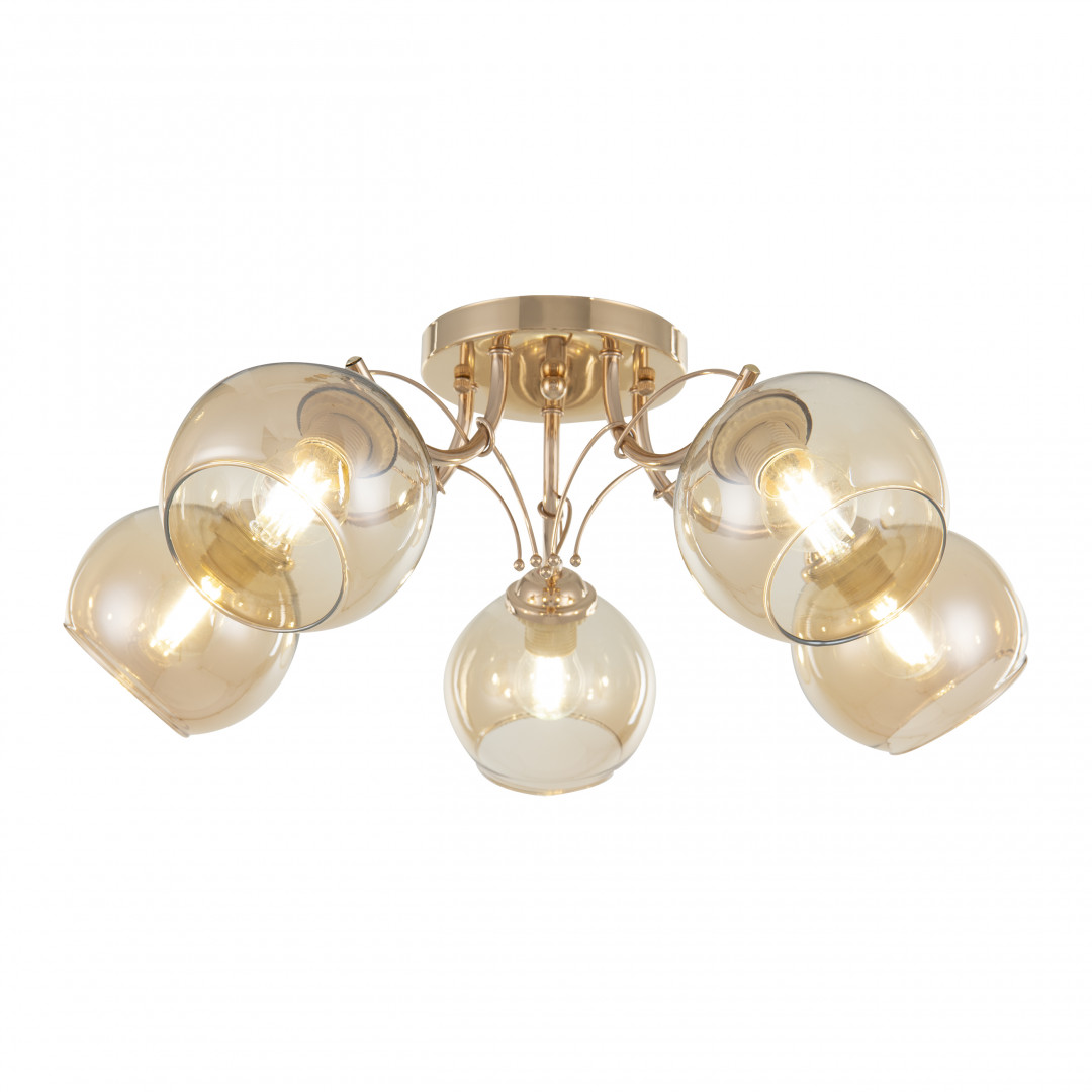 Люстра потолочная с плафонами 330566/5 FGD Arte Milano