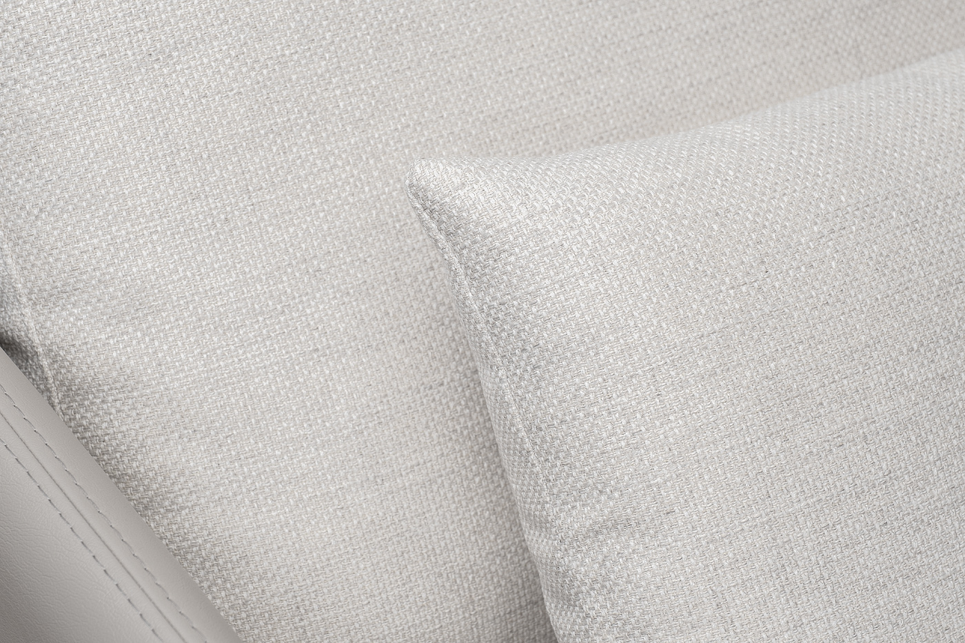 Кресло Santiago рогожка/иск.кожа Garda Decor GD-SANTIAGO-K-2