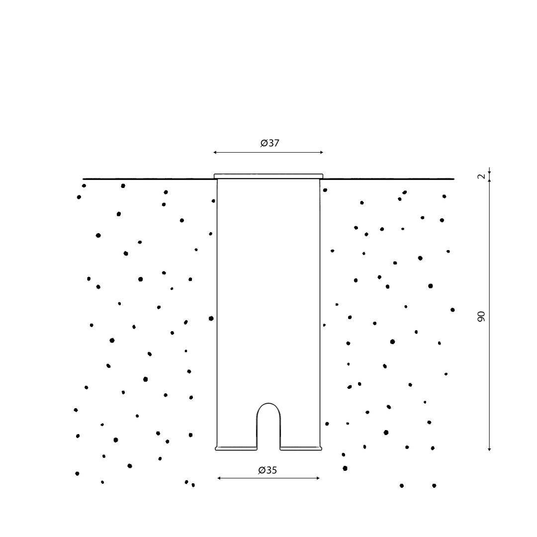 Светильник ландшафтный DesignLed DL-AL-0471-1-SL-NW