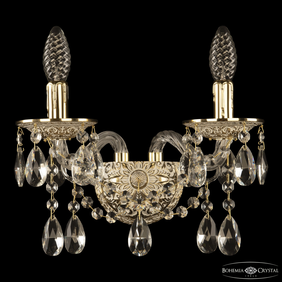 Бра хрустальные 16213B/2/141 GW Bohemia Ivele Crystal