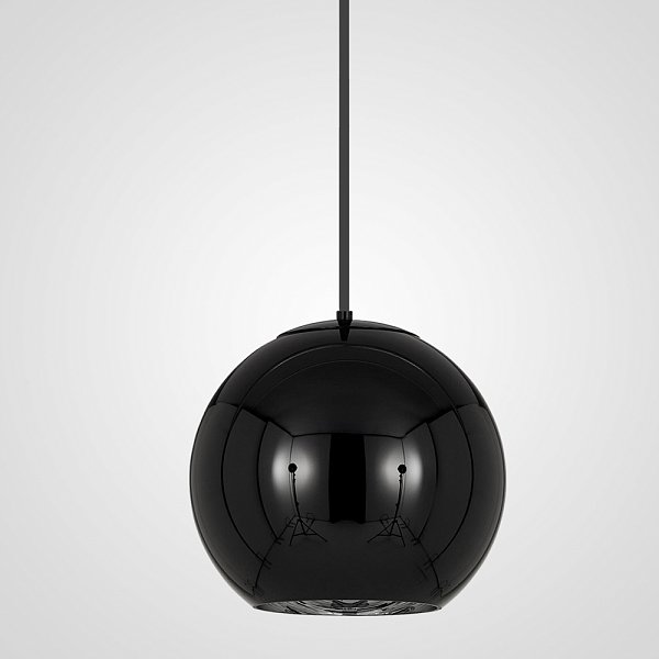 Подвесной светильник Copper Shade Black D25 by ImperiumLoft