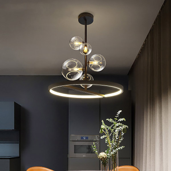 Подвесной светильник IONA B D48 black by ImperiumLoft