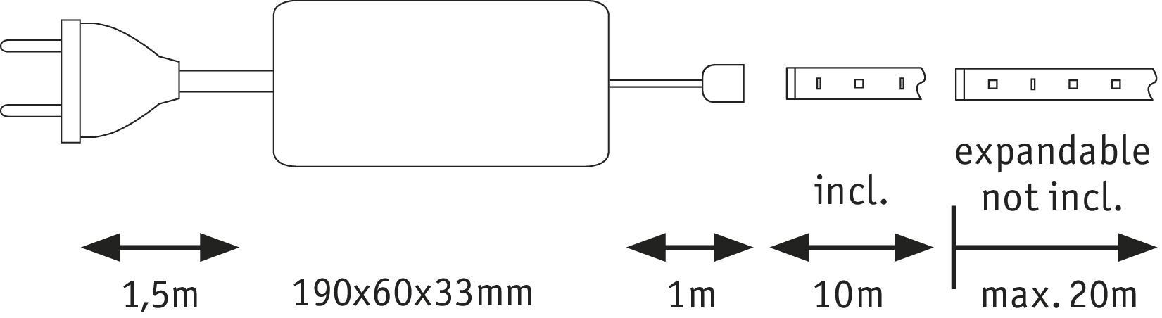 Лента светодиодная Paulmann 70829