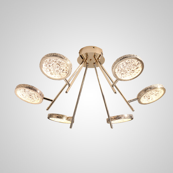 Потолочная люстра NAINA B CH A L8 by ImperiumLoft