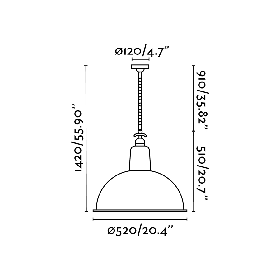 Подвесной светильник Lou черный Faro