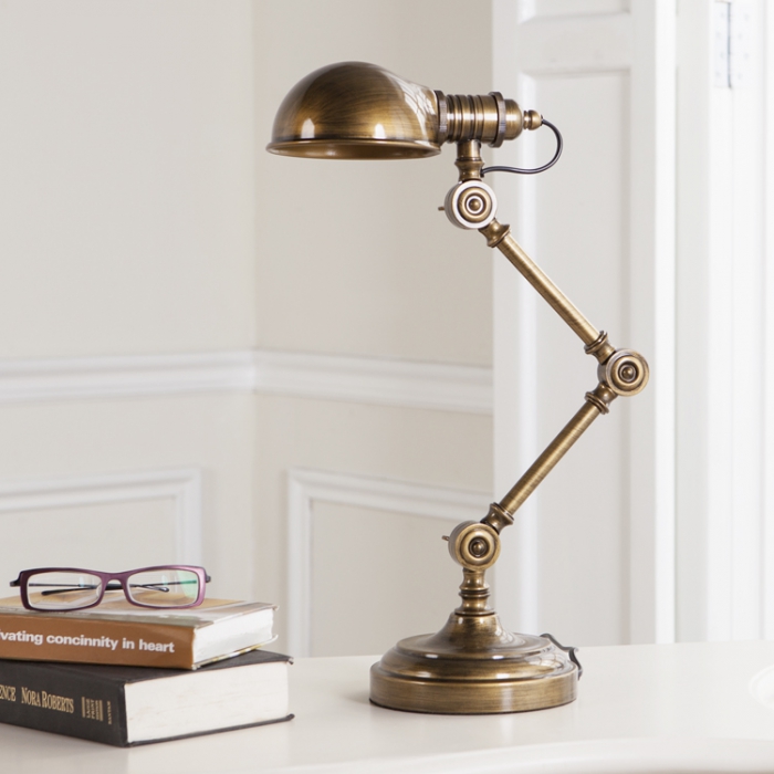 Настольная лампа Brass Steampunk Table Lamp by ImperiumLoft