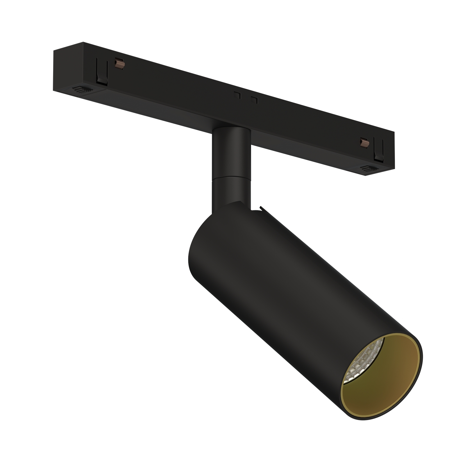 Светодиодный светильник для магнитной системы Ledron Sagi S40 0-10V Black-Gold 4000K