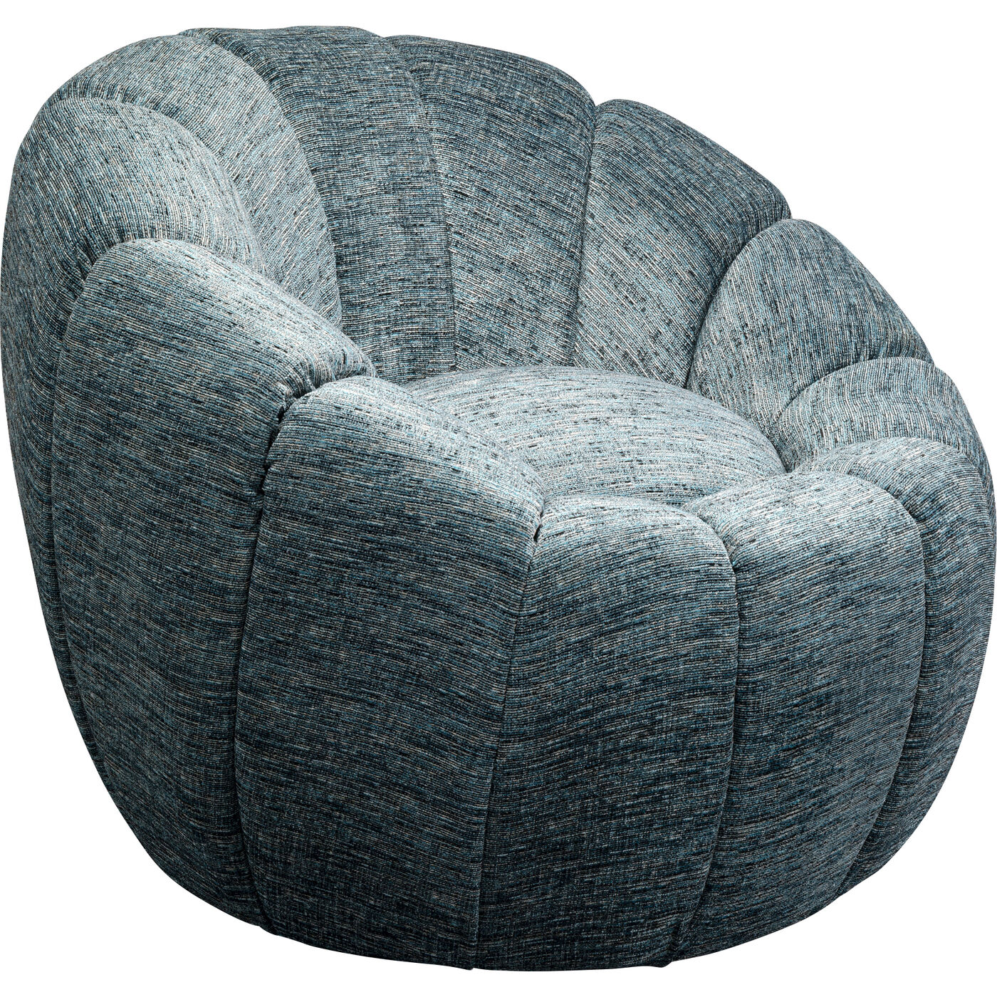 Кресло вращающееся Fiori Blue KARE 87947