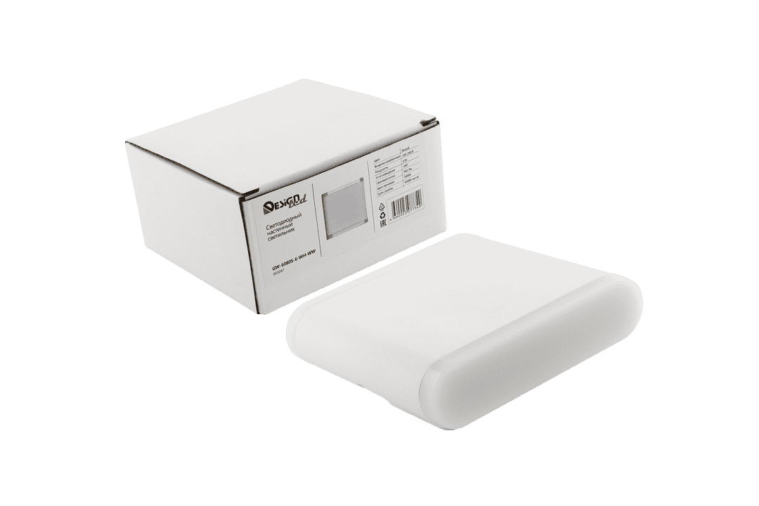Светильник настенный DesignLed GW-6080S-6-WH-WW