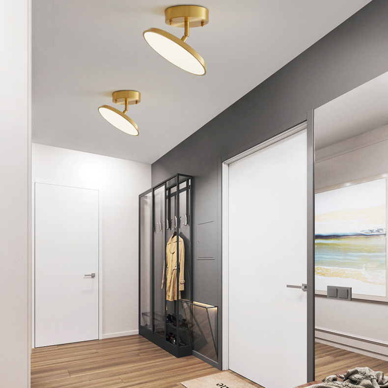 Потолочный светильник BIRK D30 Brass by ImperiumLoft